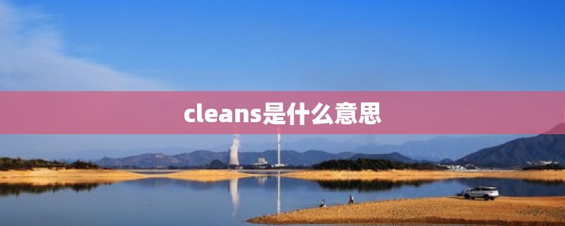 cleans是什么意思